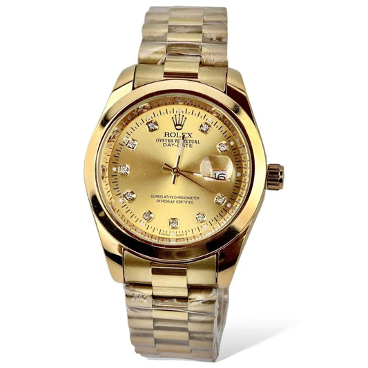 Dial RLX Diamond Gold – Stainless Steel – 40mm